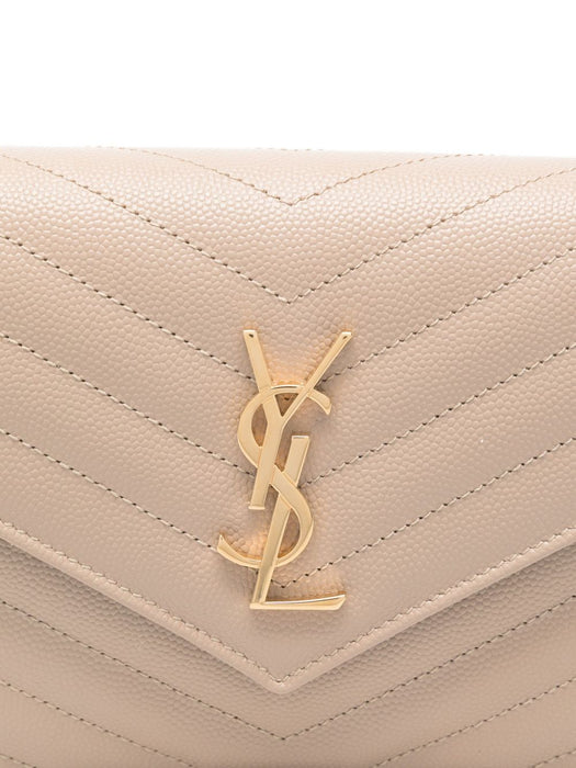 Cassandre chain-strap leather shoulder bag 857605 BOW012721 SAINT LAURENT 