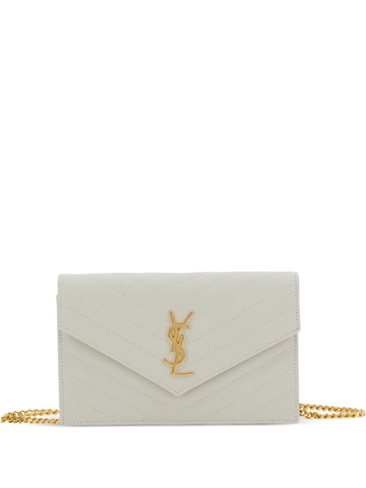 Cassandre Envelope chevron chain shoulder bag 857605 BOW019207 SAINT LAURENT 