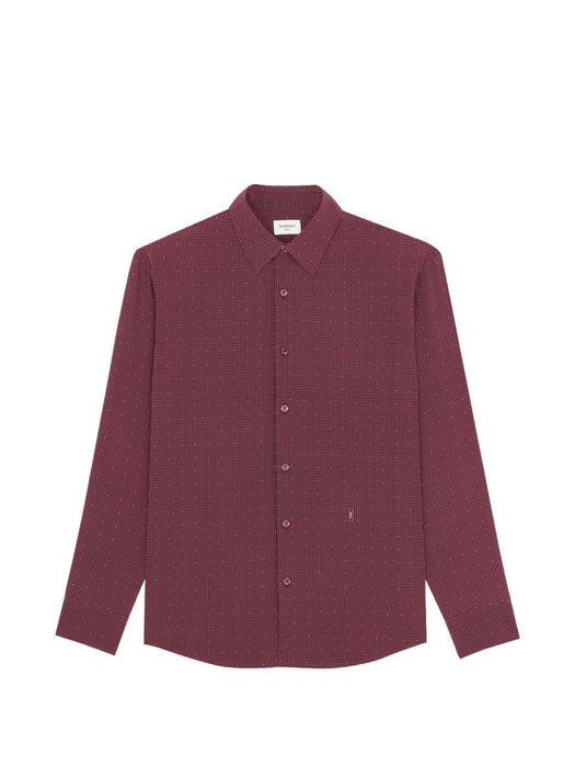Cassandre buttoned dotted shirt 860619 Y2N596164 SAINT LAURENT 