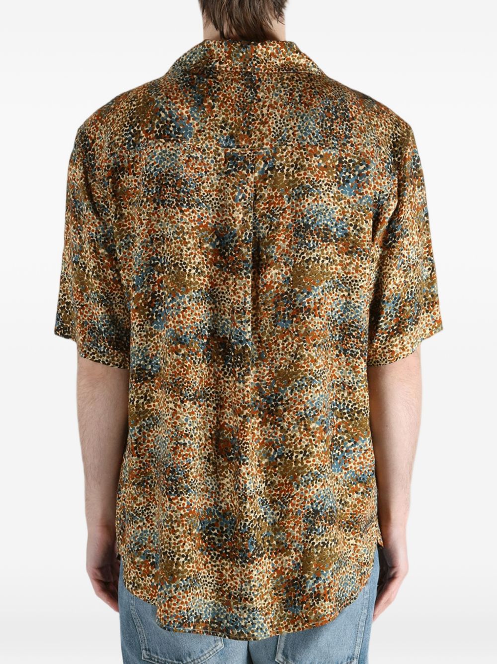 short-sleeve printed shirt 860621 Y2N182202 SAINT LAURENT 