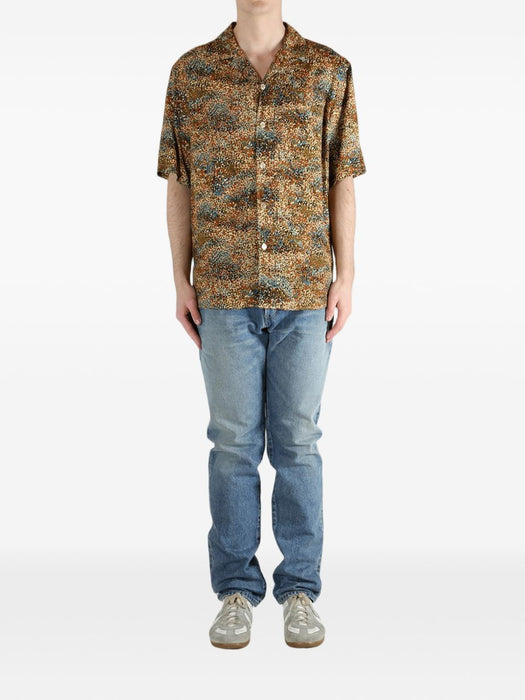 short-sleeve printed shirt 860621 Y2N182202 SAINT LAURENT 