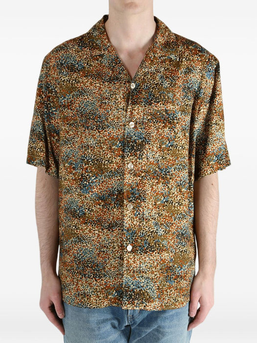 short-sleeve printed shirt 860621 Y2N182202 SAINT LAURENT 