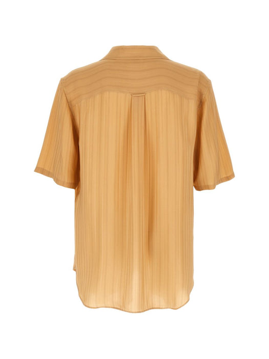 Striped silk shirt 860621 Y7J399096 SAINT LAURENT 
