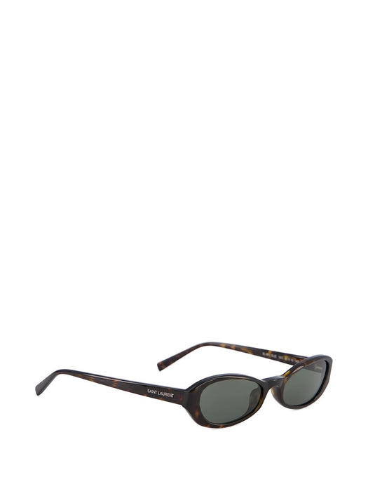 oval-frame sunglasses<BR/><BR/> 862861 Y99582300 SAINT LAURENT 