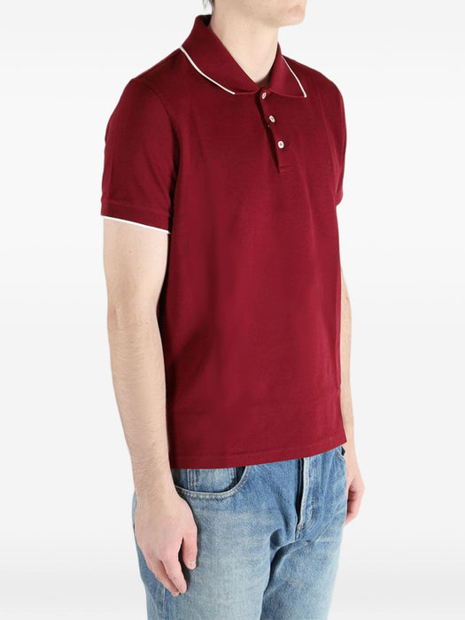 cotton polo shirt 862976 Y37ZE6190 SAINT LAURENT 