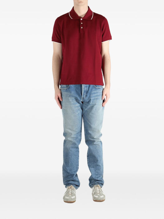 cotton polo shirt 862976 Y37ZE6190 SAINT LAURENT 