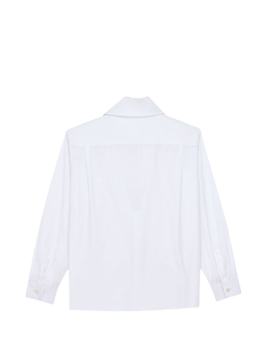 White Lavalliere Shirt 865302 Y1H489000 SAINT LAURENT 