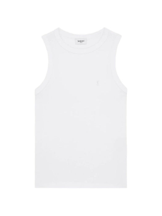 Cassandre ribbed-knit tank top 867125 Y38BD9000 SAINT LAURENT 