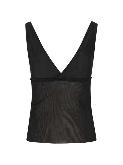 Ribbed silk tank top 867257 Y37SM1000 SAINT LAURENT 