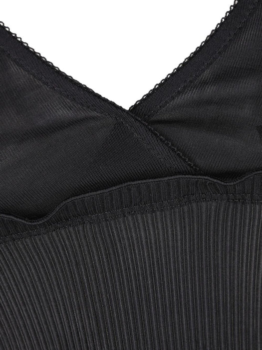 Ribbed silk tank top 867257 Y37SM1000 SAINT LAURENT 