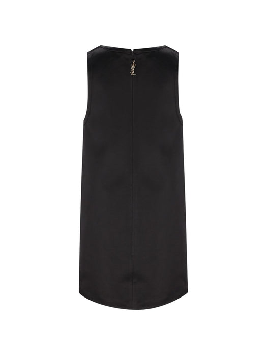 Cassandre satin dress 870784 Y1K441000 SAINT LAURENT 