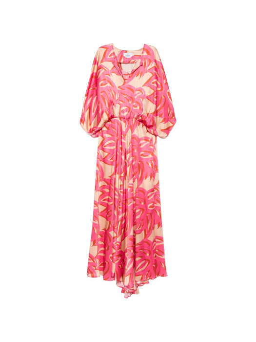 Ismene Maxi Silk Dress DRS-0000329 222 THEMIS Z 
