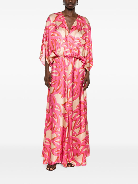 Ismene Maxi Silk Dress DRS-0000329 222 THEMIS Z 