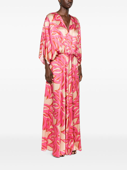 Ismene Maxi Silk Dress DRS-0000329 222 THEMIS Z 