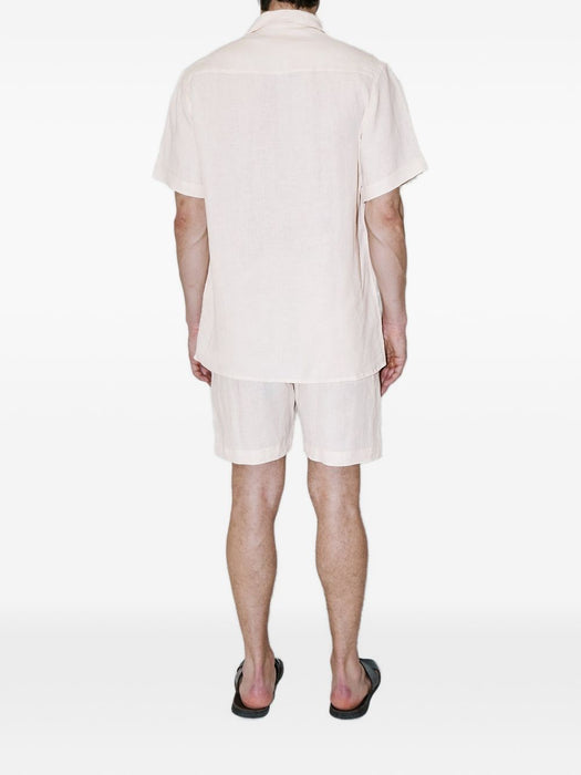 Terra Linen Ivory Classic Shirt ANDREAS TERRALINENIVORY TRUE TRIBE 