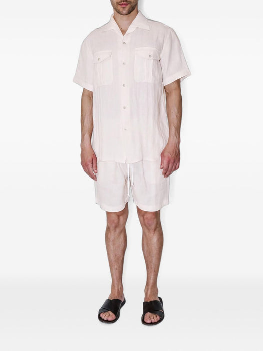 Terra Linen Ivory Classic Shirt ANDREAS TERRALINENIVORY TRUE TRIBE 