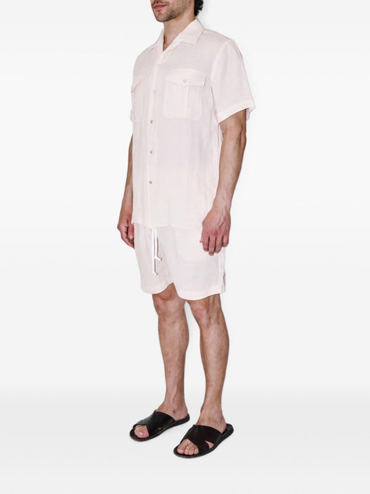 Terra Linen Ivory Classic Shirt ANDREAS TERRALINENIVORY TRUE TRIBE 