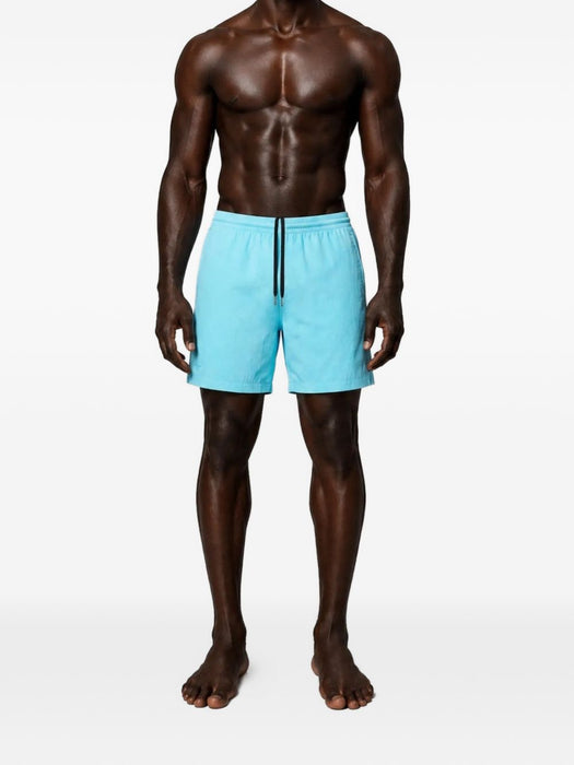 AquaSilk Blue Classic Swim Short NEAT BLUE TRUE TRIBE 