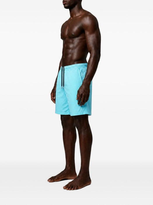AquaSilk Blue Classic Swim Short NEAT BLUE TRUE TRIBE 