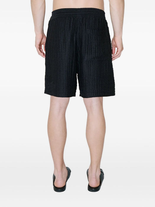 AirCloud Black Cotton Lounge Shorts SMOOTH AIRCLOUDBLACK TRUE TRIBE 