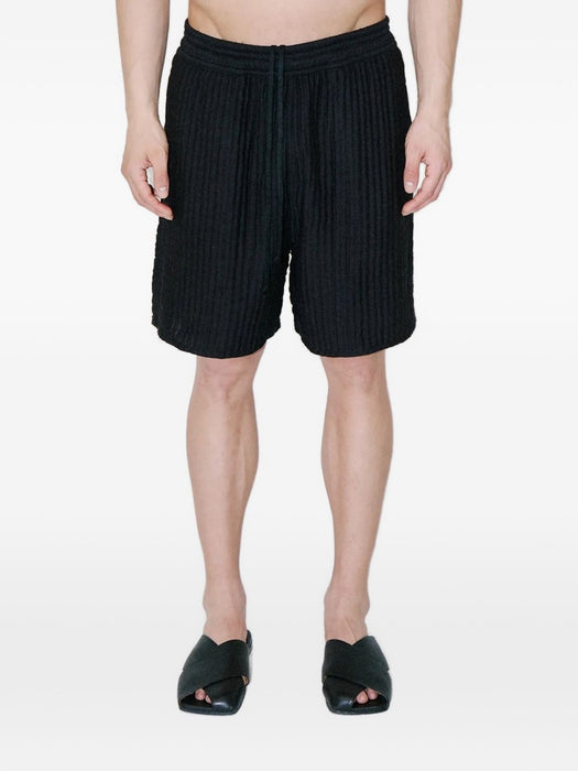 AirCloud Black Cotton Lounge Shorts SMOOTH AIRCLOUDBLACK TRUE TRIBE 
