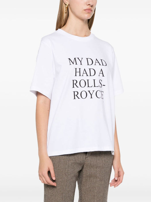 text-print T-shirt 1124JTS005732A 6 VICTORIA BECKHAM 