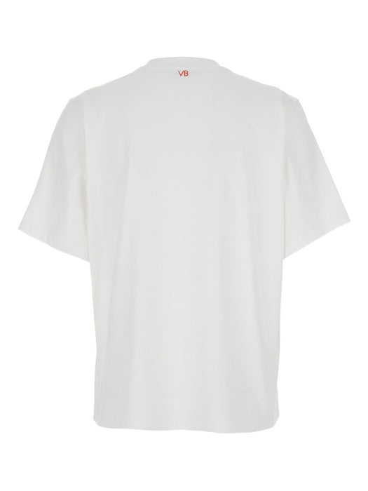 slogan-print T-shirt 1126JTS007232A 6 VICTORIA BECKHAM 