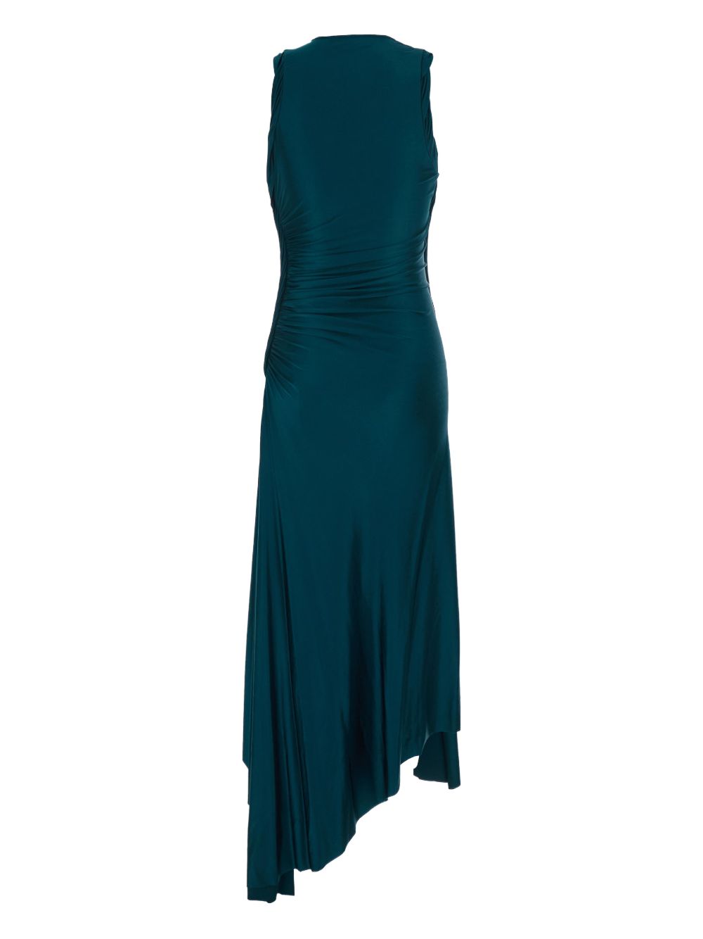 asymmetric-hem midi dress 1126WDR007096A 2780 VICTORIA BECKHAM 