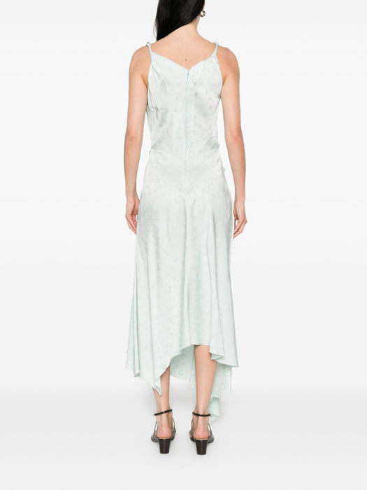 cowl-neck drape-detail midi dress 1226WDR006029C 2556 VICTORIA BECKHAM 
