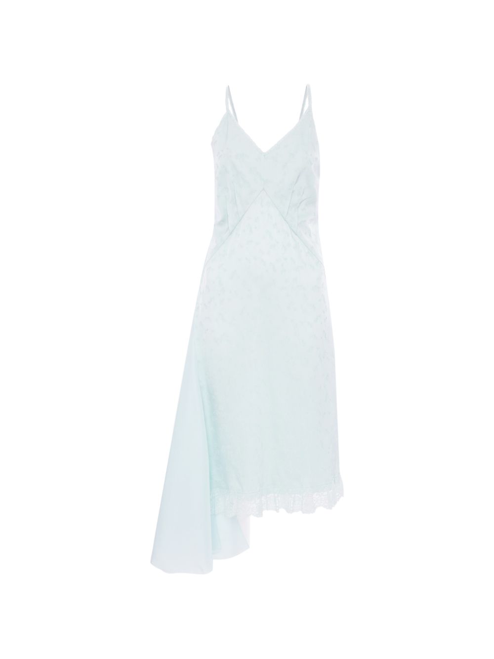 Crushed Cami asymmetric midi dress 1226WDR007222A 2556 VICTORIA BECKHAM 