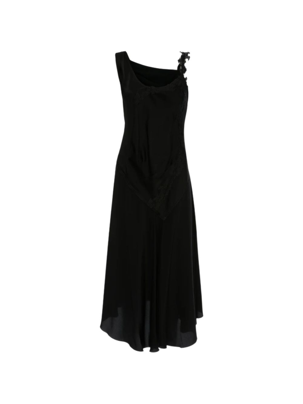 Black midi dress 1226WDR007331A 1 VICTORIA BECKHAM 