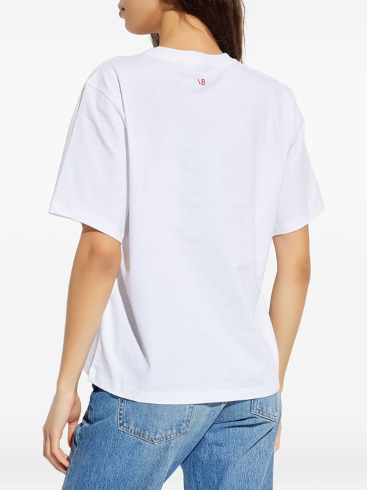 slogan-print T-shirt 1325JTS006477A 9461 VICTORIA BECKHAM 