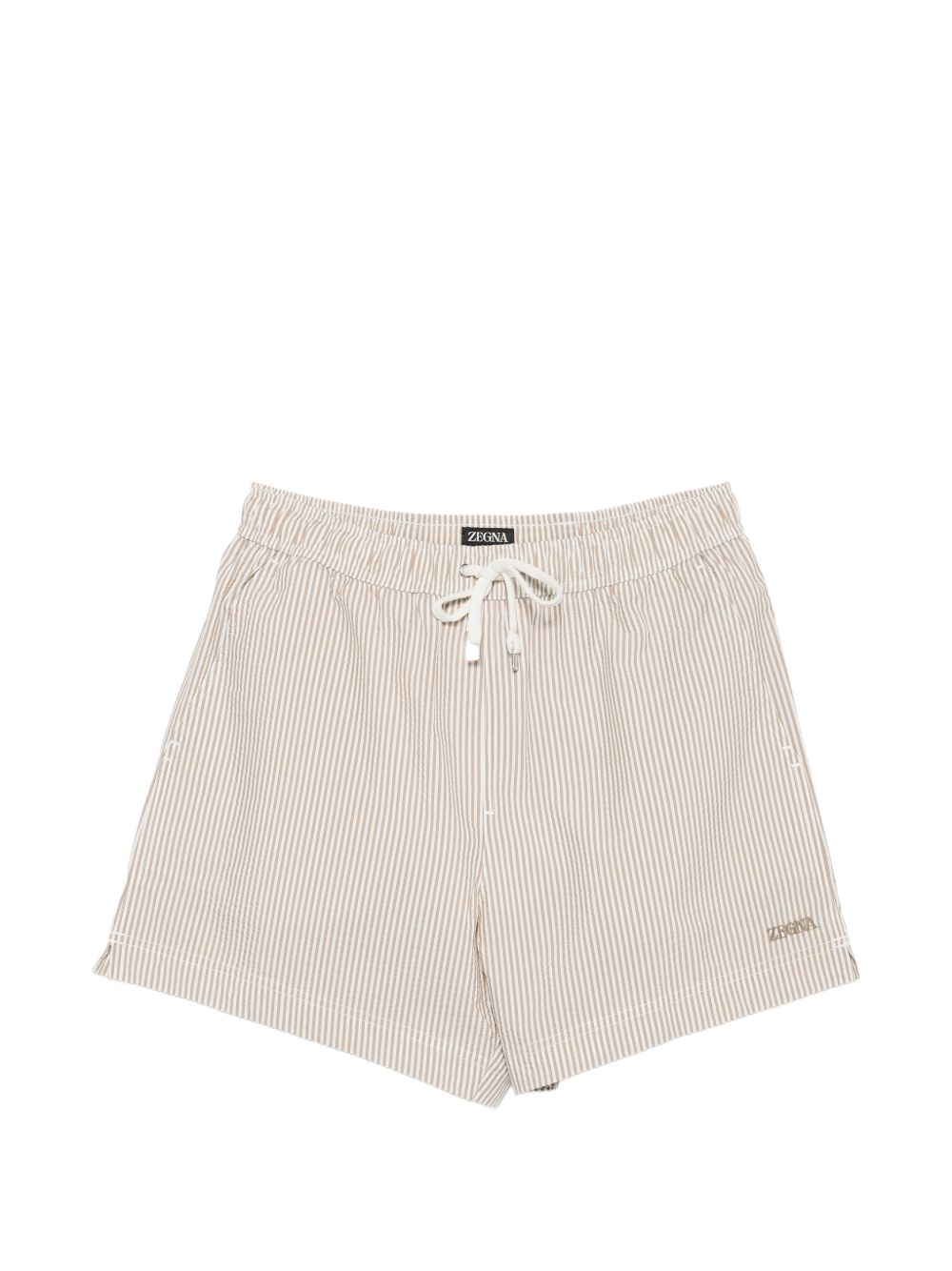 Striped drawstring swim shorts AHB14A3 BHEL00800 ZEGNA 