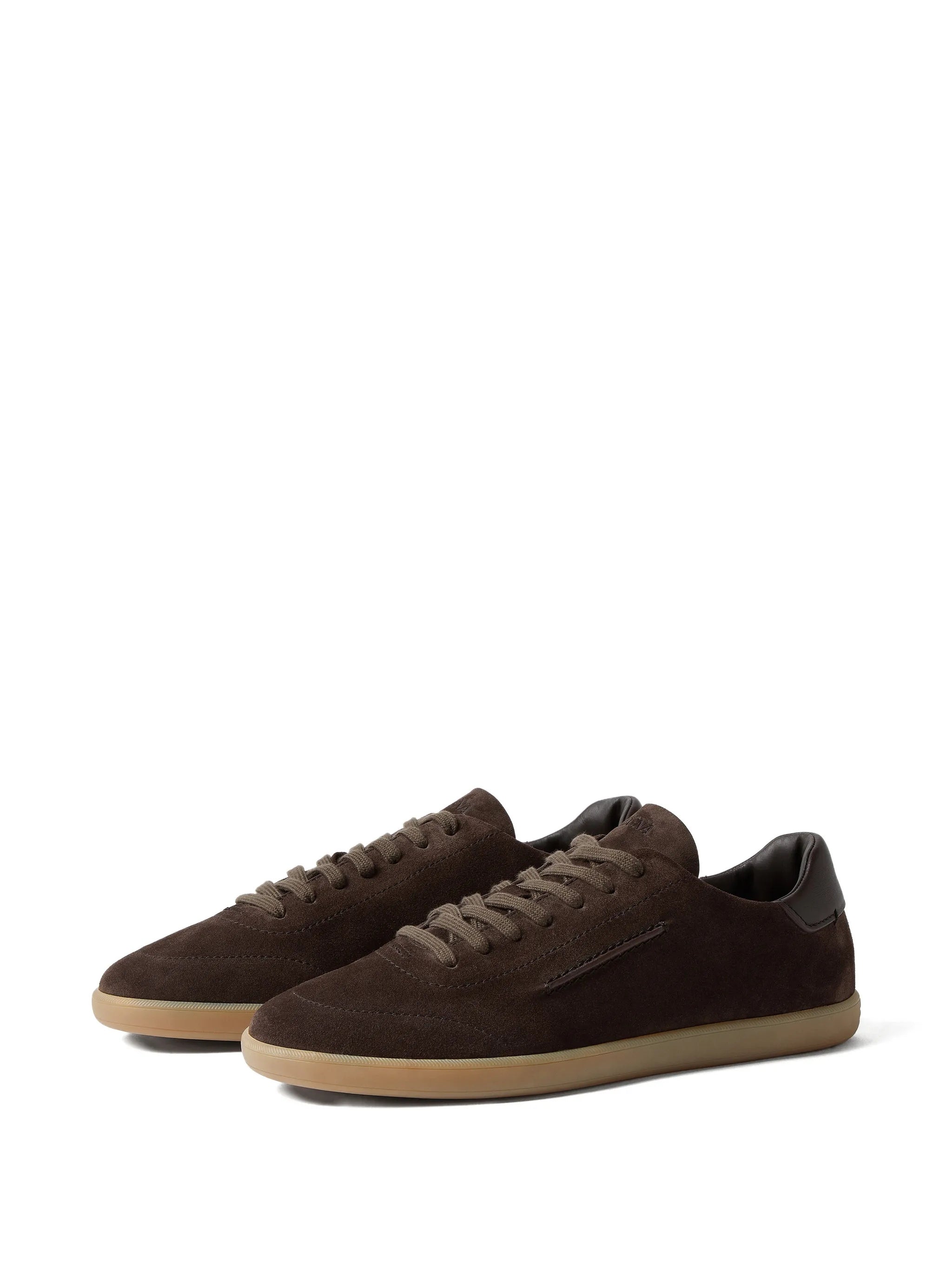 232 dark brown sneakers LHSOY S8218ZTDM ZEGNA 