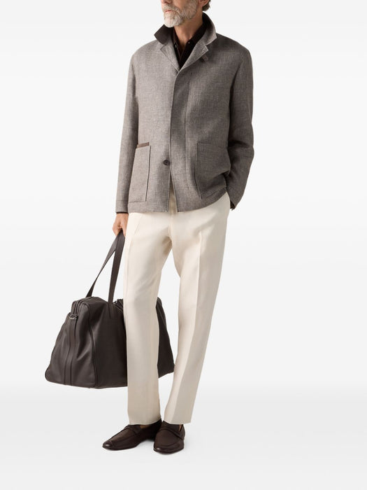 Oasi lino trousers UHI35A3 TZ50N01 ZEGNA 