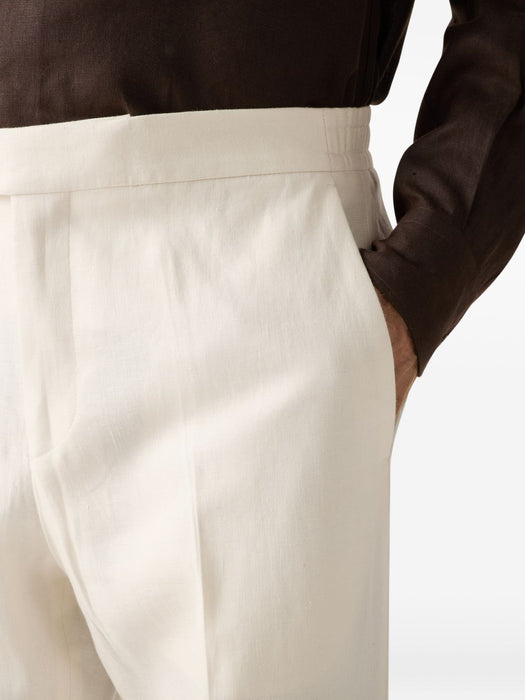 Oasi lino trousers UHI35A3 TZ50N01 ZEGNA 
