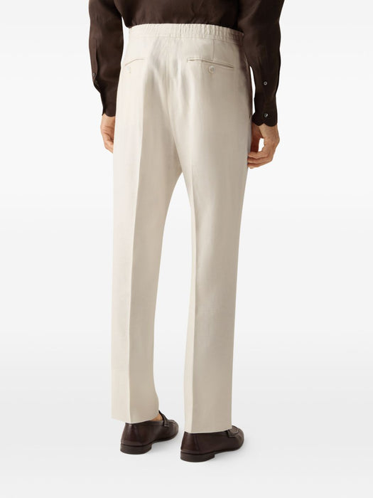 Oasi lino trousers UHI35A3 TZ50N01 ZEGNA 