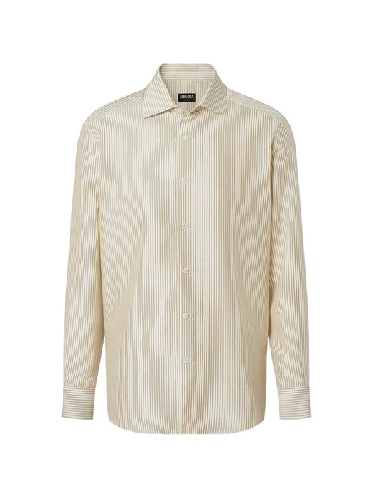 Striped silk shirt UHX15A3 SLF5N02 ZEGNA 