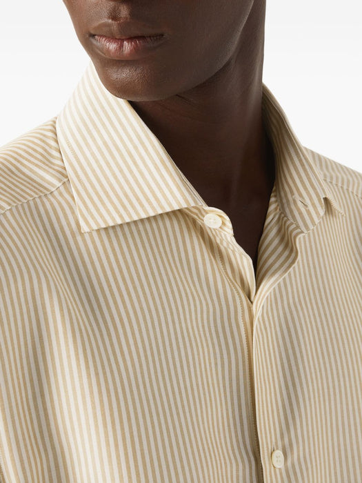 Striped silk shirt UHX15A3 SLF5N02 ZEGNA 