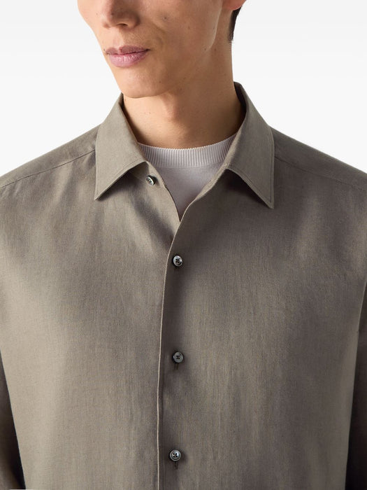 Oasi lino shirt UHX30A3 SRO3N07 ZEGNA 