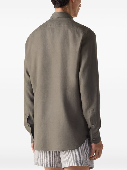 Oasi lino shirt UHX30A3 SRO3N07 ZEGNA 