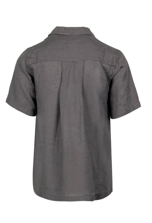 MEN'S SHIRT CROSSLEY JEDLERWP LINEN DARK BROWN JEDLERWP 1295 CROSSLEY 