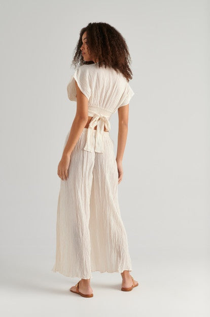 Aelia Pants 193942 IVORY D'ARTEMIDE 
