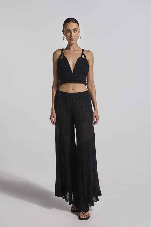 APHRODITE TOP 244633 BLACK D'ARTEMIDE 