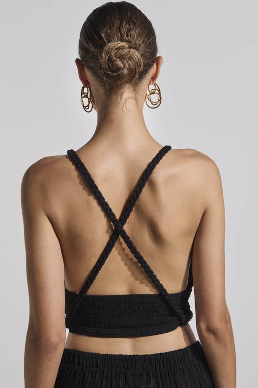 APHRODITE TOP 244633 BLACK D'ARTEMIDE 