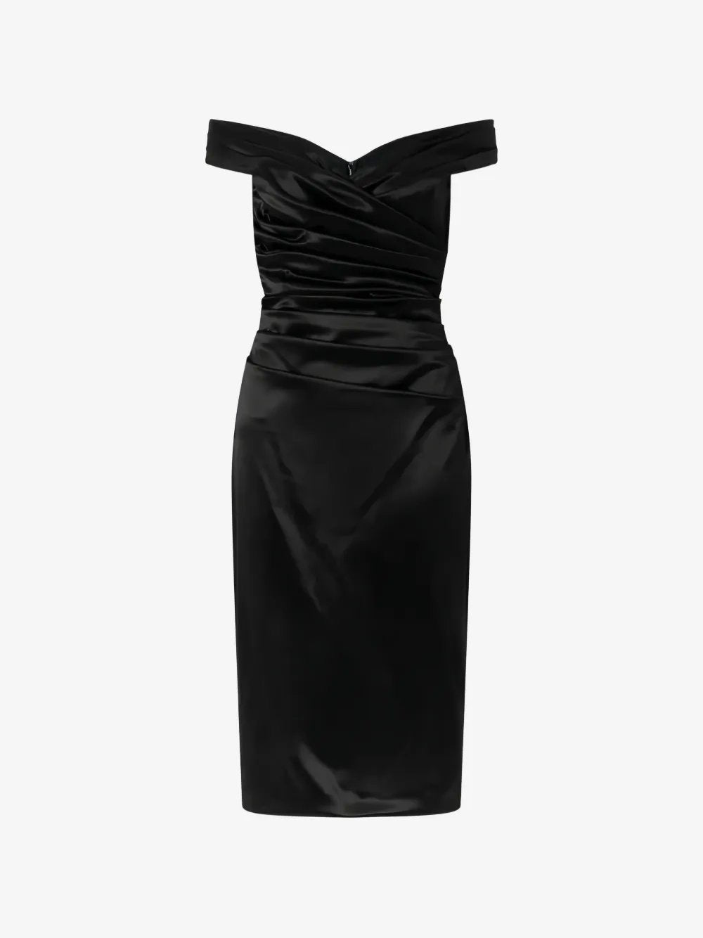 Off-shoulder pleated dress F612RT FURADN0000 DOLCE & GABBANA 