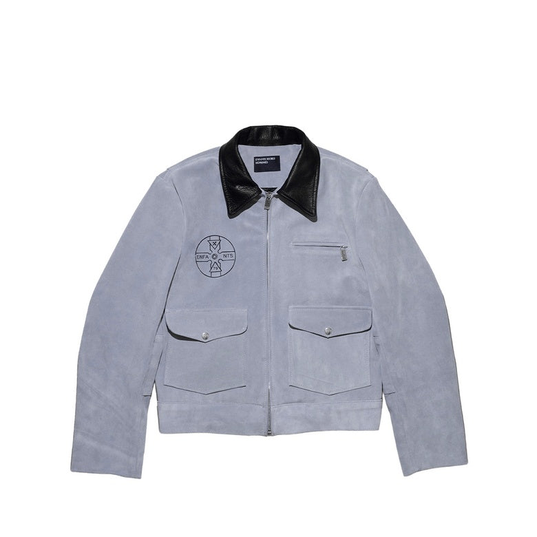 MOTHER/ CHILD JACKET 03-0596 LT GREY / BLACK ENFANTS RICHES DÉPRIMÉS 