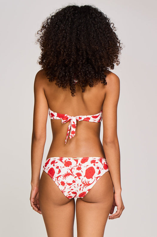 Evia rectangle halterneck bikini 26SSEV09 PRT-PRT HEIDI KLEIN 