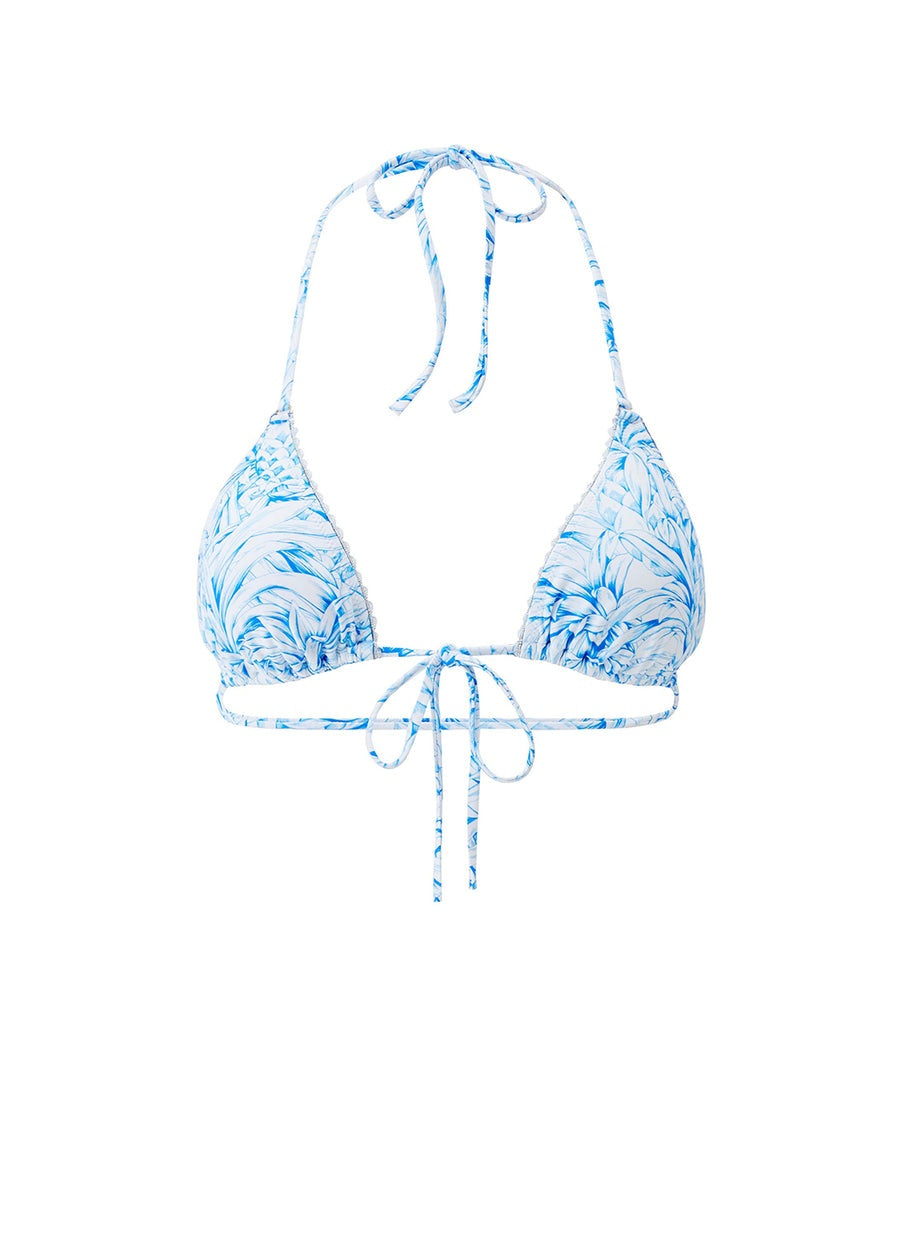 Adelaide Pineapples Bikini Top ADELAIDE TOP SS PNPLS MELISSA ODABASH 