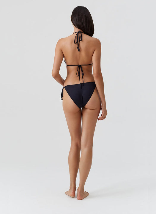Cancun Black Bikini Top CANCUN TOP CORE CR BLK MELISSA ODABASH 